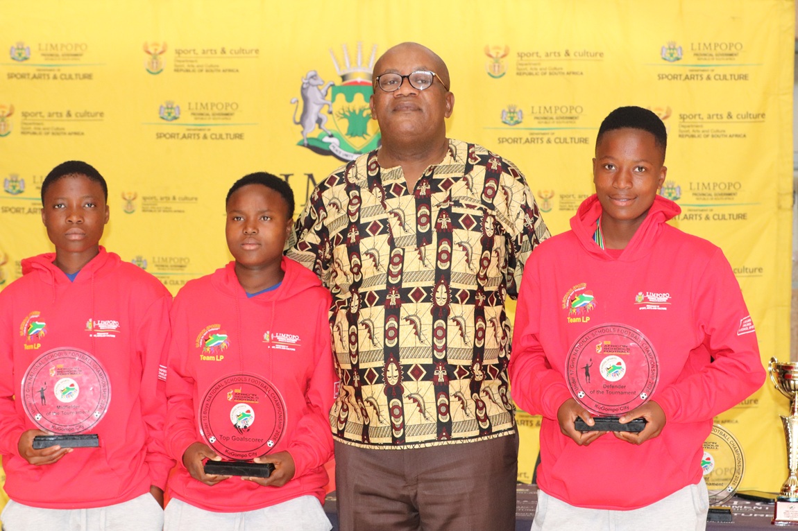 Team Limpopo at the 2026 Winter National School Sports Championships hosted at KuGompo City, Eastern Cape